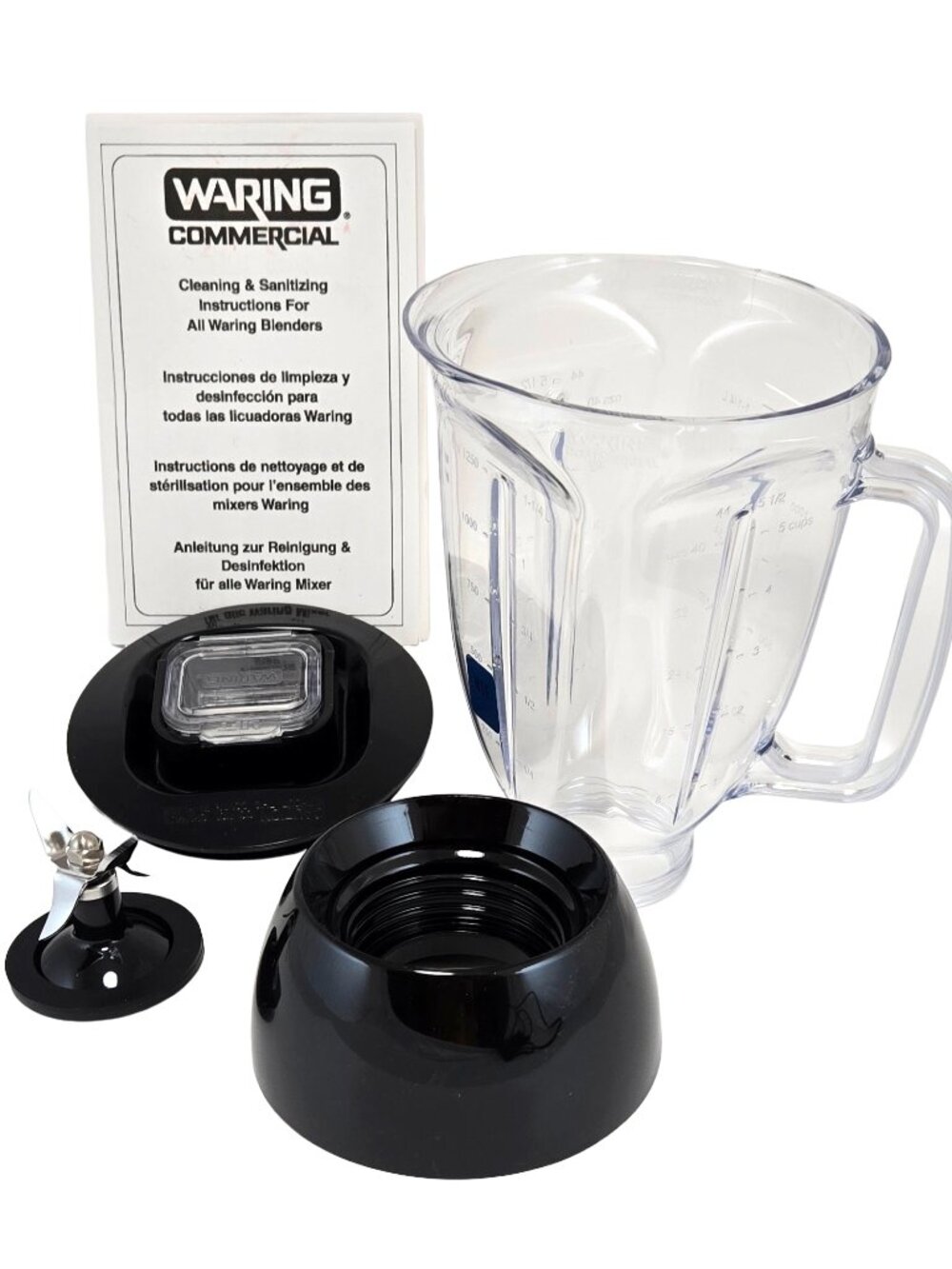 Waring CAC87 Commercial 44 Oz. Blender Jar Container-NEW